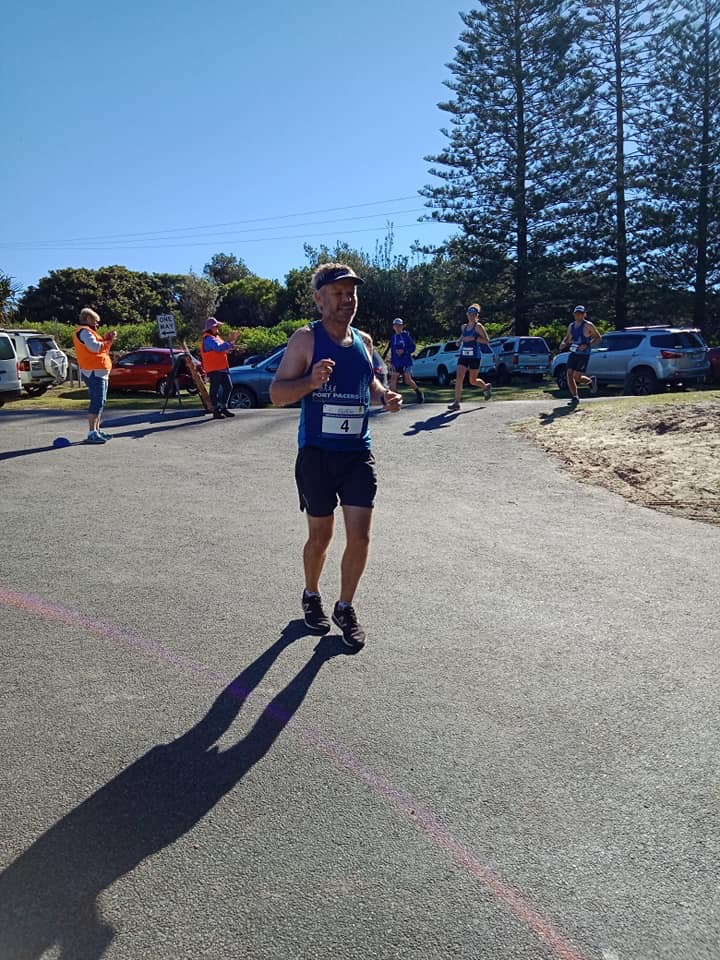 A sea of Pacer blue at South West Rocks Running Festival Port